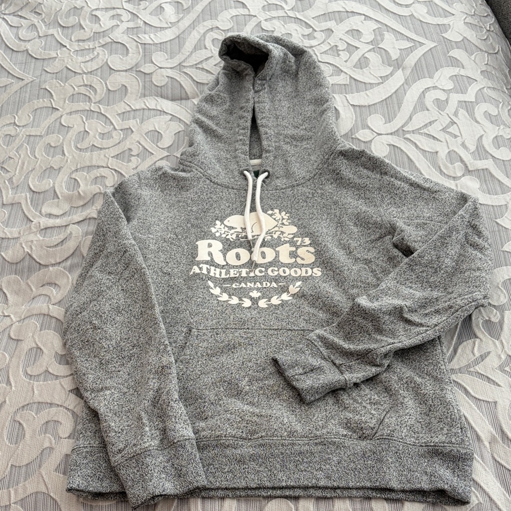 Roots Heather Gray Athletic Hoodie